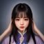 设计师阿七用户头像，创意工作者风格